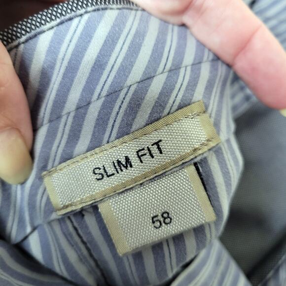 NWT Verdera Luxury Dress Pants Mens 40x35 Slim Fit Tapered Leg Made in Italy - Picture 5 of 8